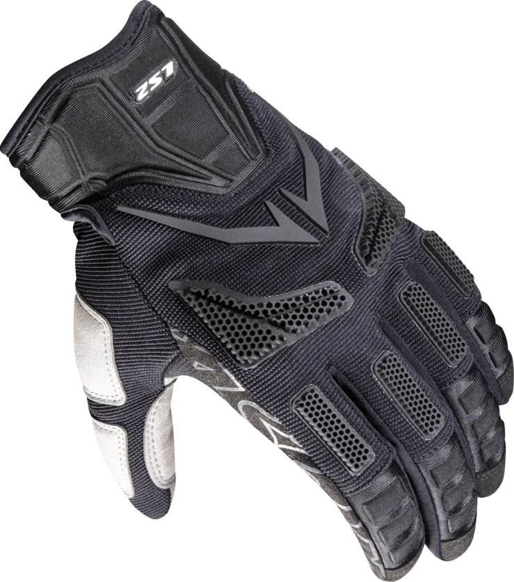 GUANTE LS2 RAVIN NEGRO
